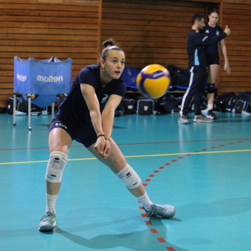 Paloma Routaboul entrena con 
